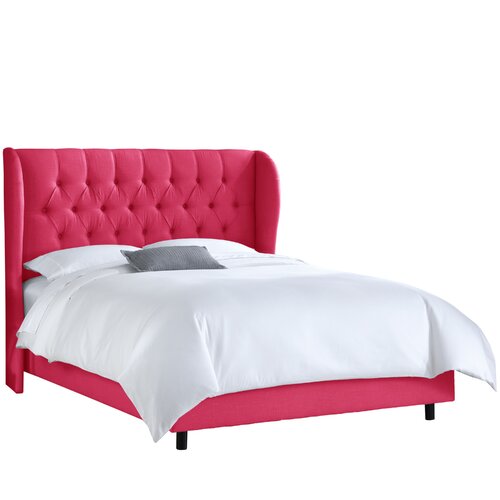 Wayfair Custom Upholstery™ Elsa Upholstered Wingback Bed & Reviews ...